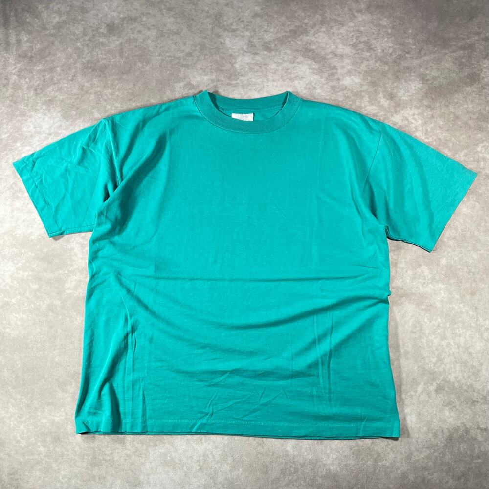 90’s Fashion Gear Green Aqua Blank Essentials Pocket T-shirt